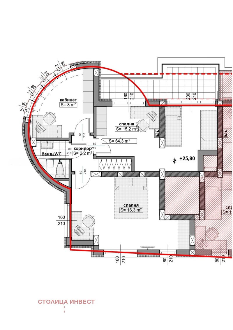 Продава МЕЗОНЕТ, гр. Русе, Широк център, снимка 2 - Апартаменти - 53071739