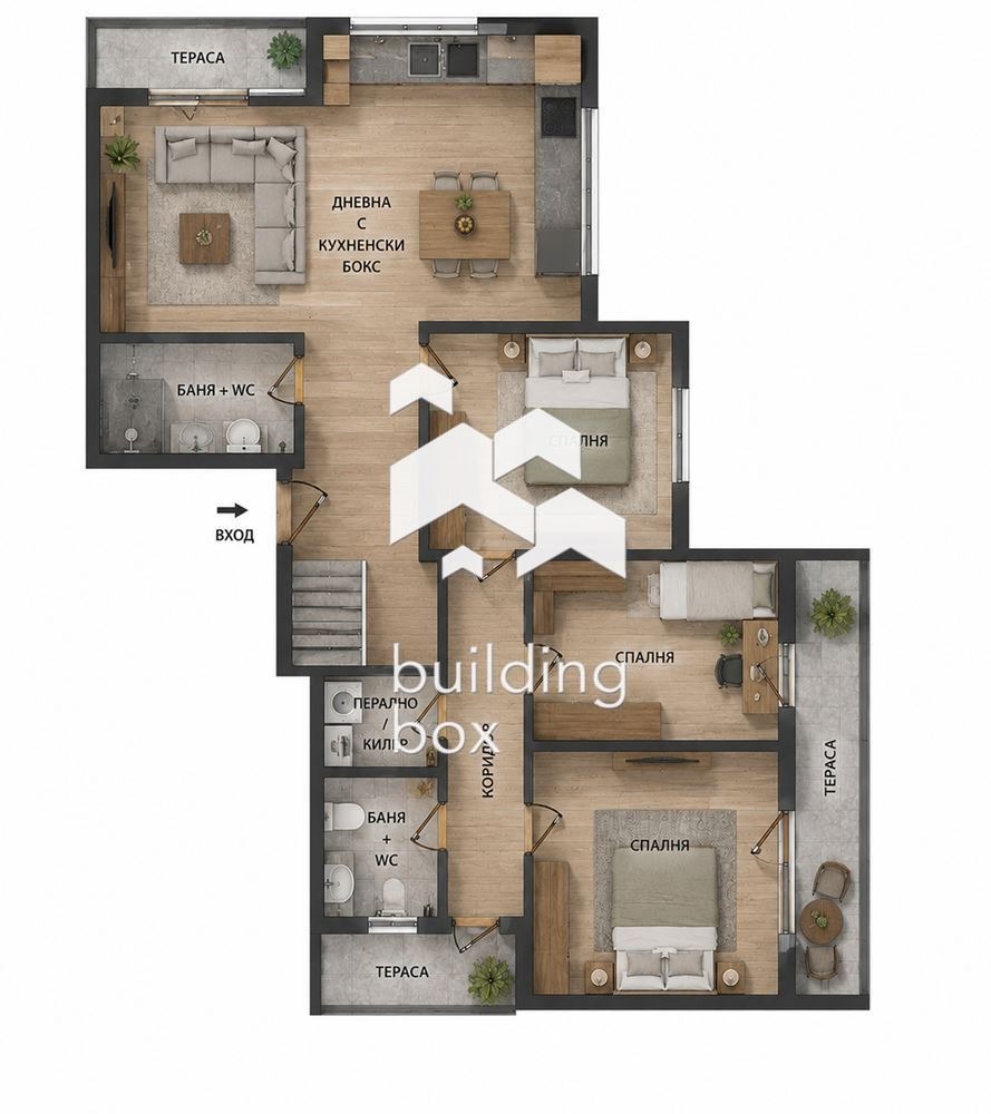 Продава 4-СТАЕН, гр. Варна, Бриз, снимка 16 - Апартаменти - 55727084