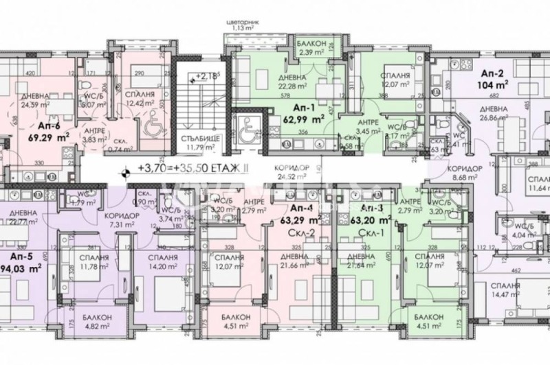 Продава 2-СТАЕН, гр. Бургас, област Бургас, снимка 4 - Апартаменти - 53123059