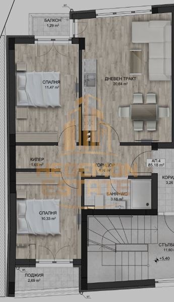 Продава 3-СТАЕН, гр. Варна, Погреби, снимка 2 - Апартаменти - 52688040