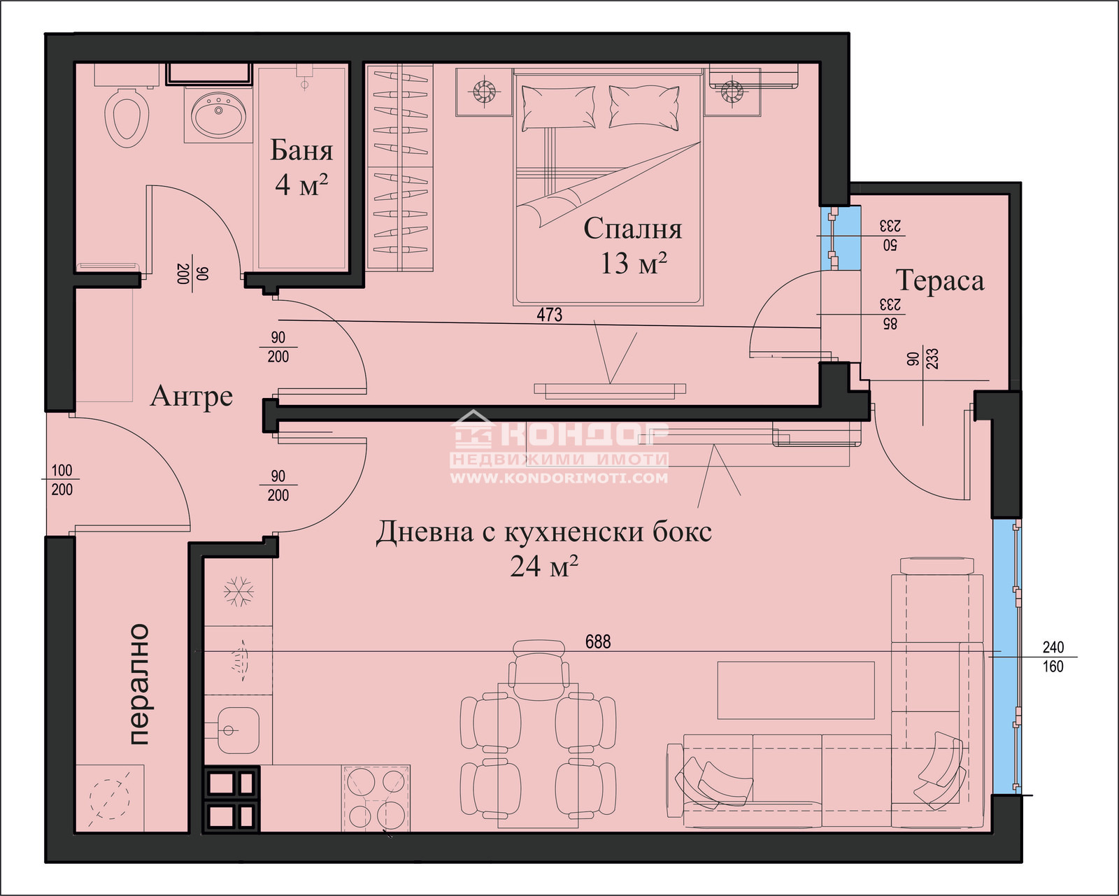 Продава 2-СТАЕН, гр. Пловдив, Христо Смирненски, снимка 2 - Апартаменти - 49952495