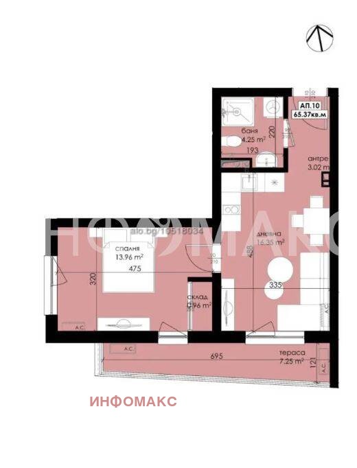 Na prodej  1 ložnice oblast Burgas , Sozopol , 65 m2 | 56040240 - obraz [2]