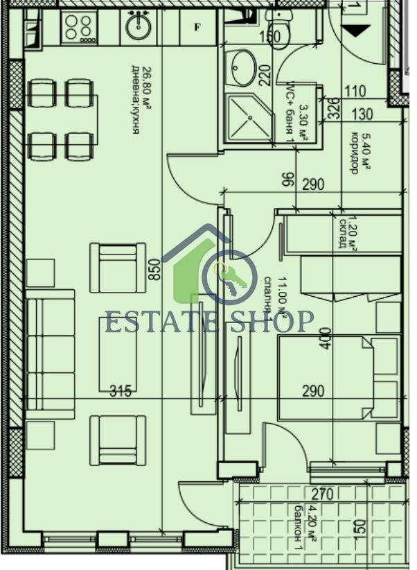 Продава 2-СТАЕН, гр. Пловдив, Кършияка, снимка 15 - Aпартаменти - 46928351