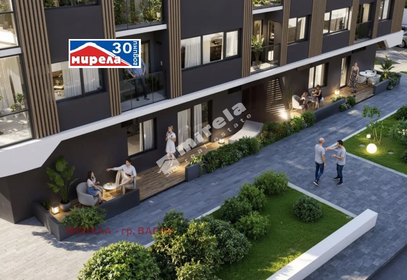 Myytävänä  2 makuuhuonetta Varna , m-t Aktšelar , 59 neliömetriä | 87280427 - kuva [3]