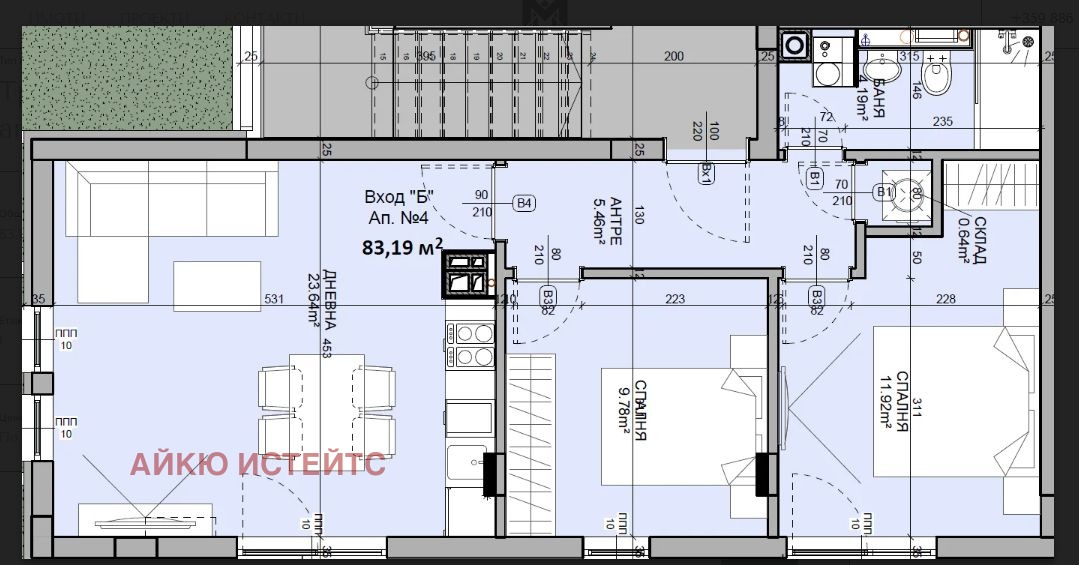 Продава 3-СТАЕН, гр. София, Манастирски ливади, снимка 6 - Апартаменти - 54047524