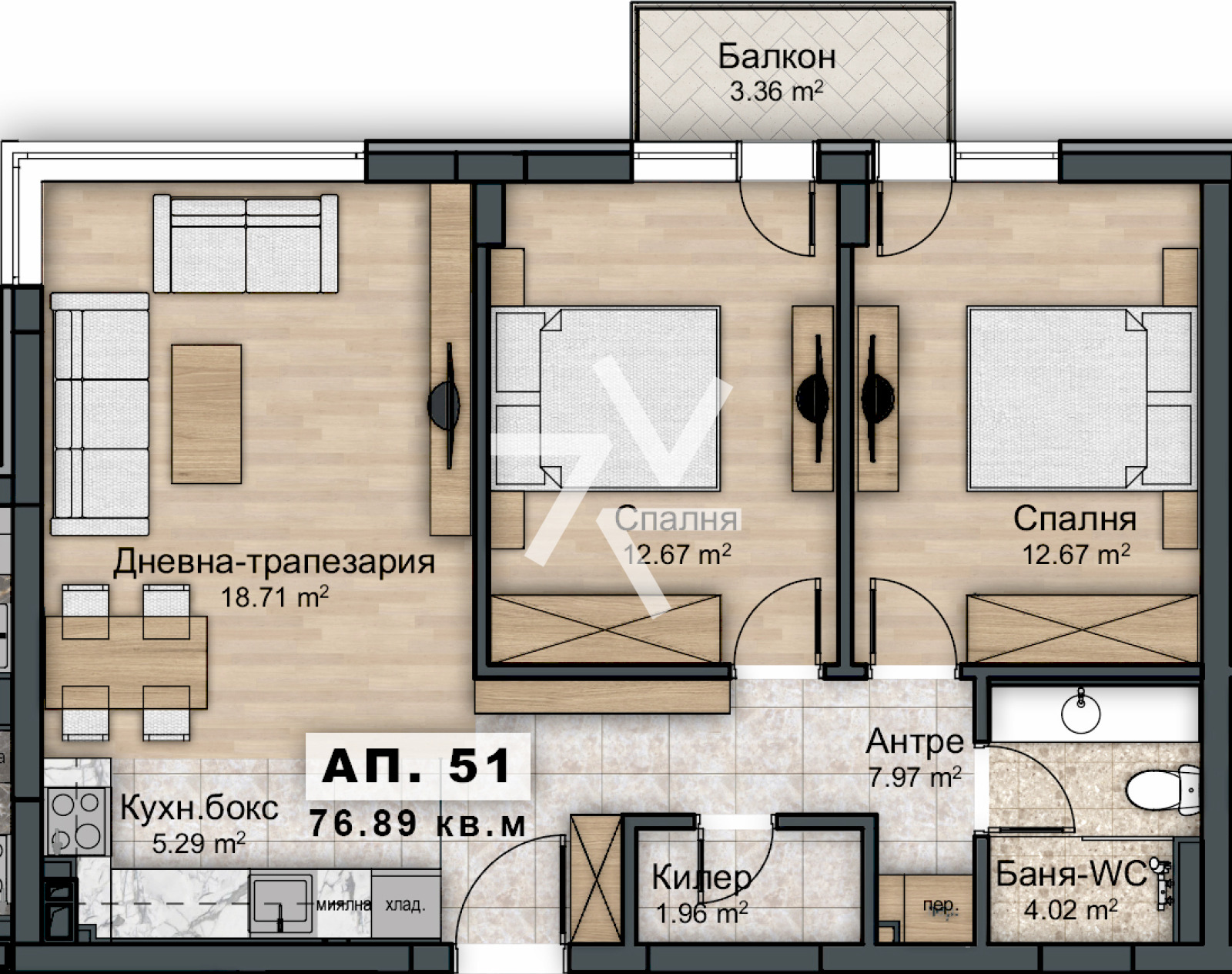 Продава 3-СТАЕН | Imot.bg — изображение 2