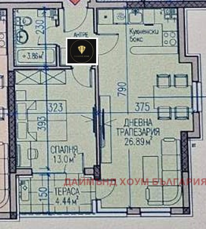 De vânzare  1 dormitor regiunea Plovdiv , Asenovgrad , 70 mp | 57919622 - imagine [2]