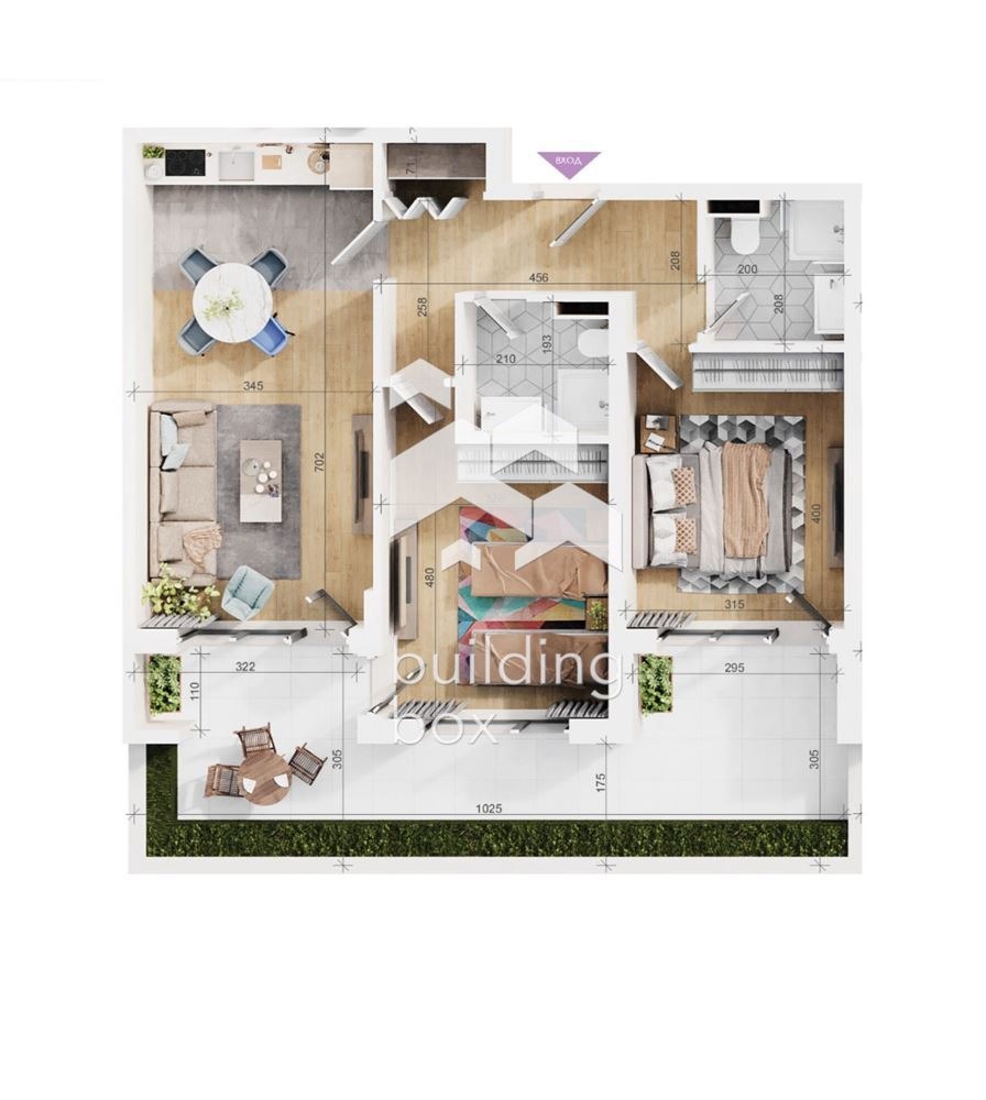 Продава 3-СТАЕН, гр. Пловдив, Тракия, снимка 9 - Апартаменти - 54055654