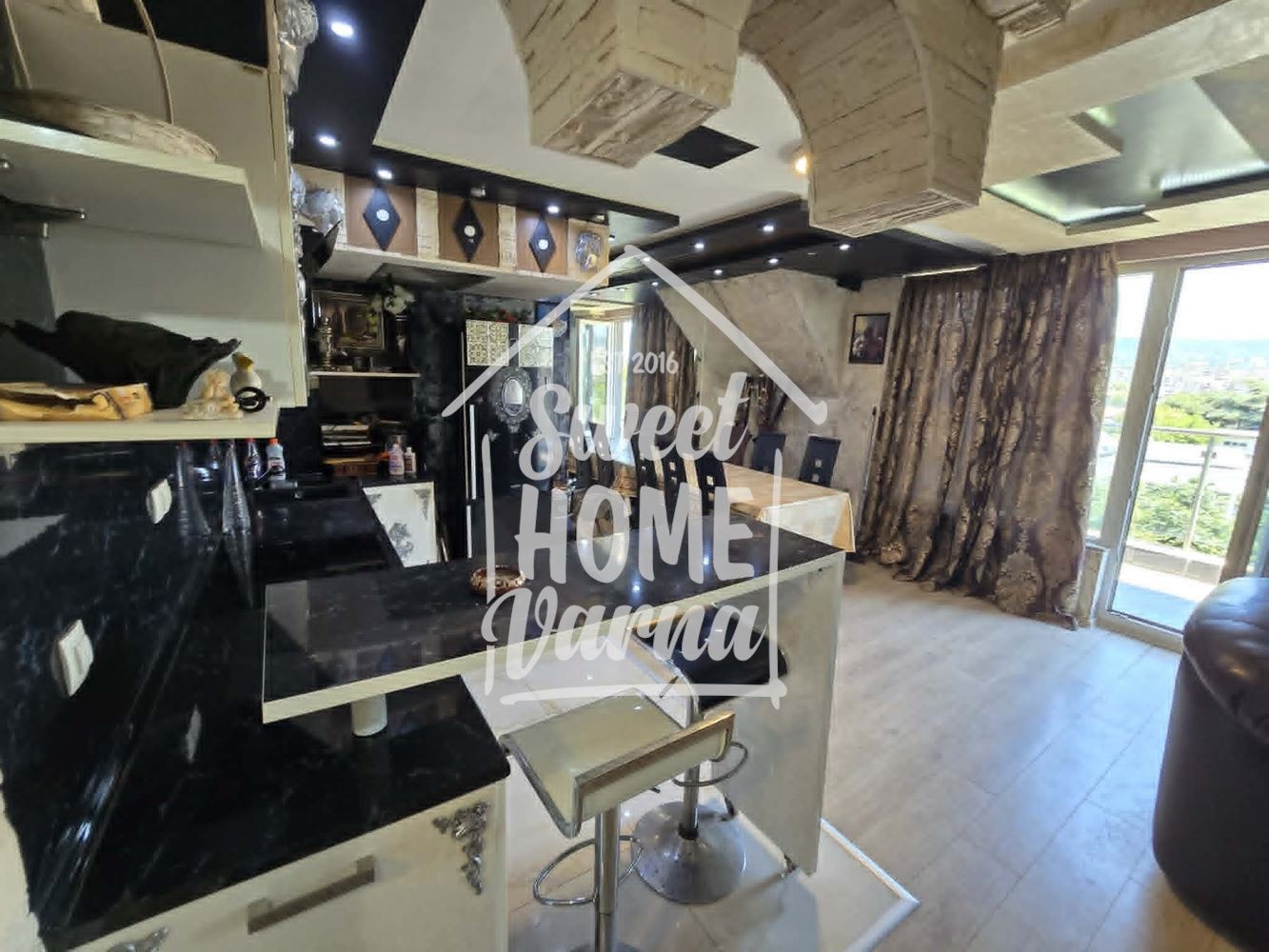 Продава 3-СТАЕН, гр. Варна, Погреби, снимка 5 - Апартаменти - 55101725
