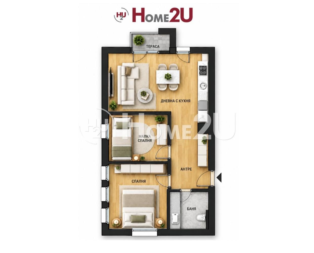 Продава 3-СТАЕН, гр. Пловдив, Христо Смирненски, снимка 11 - Апартаменти - 56267150