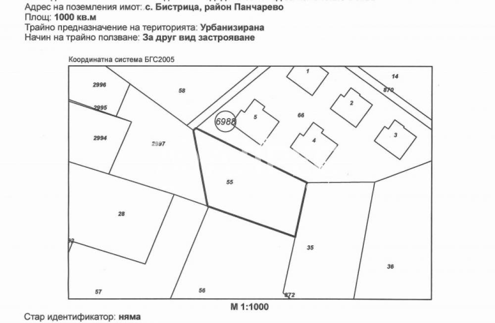 Продава ПАРЦЕЛ, гр. София, с. Бистрица