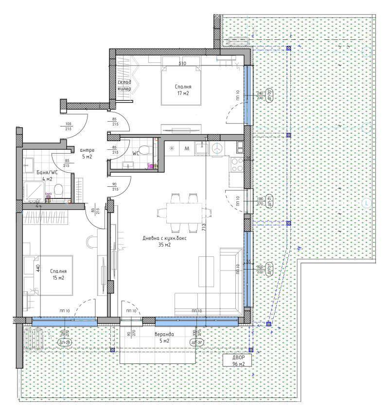 De vânzare  2 dormitoare Plovdiv , Ostromila , 201 mp | 22278895 - imagine [2]