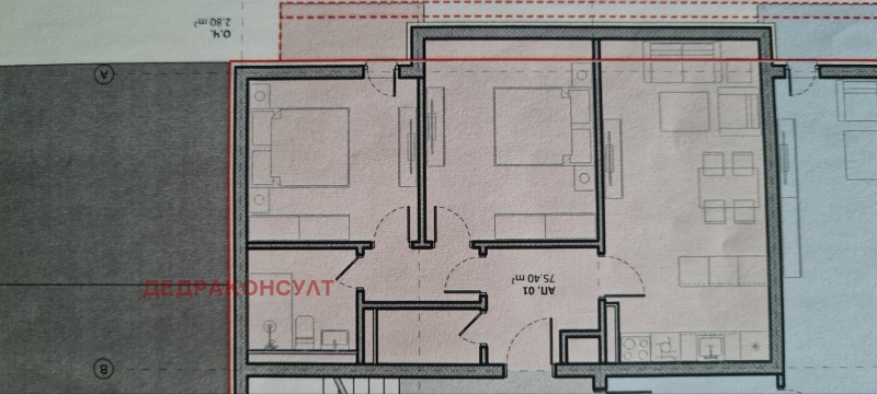 Продава 3-СТАЕН, гр. София, Света Троица, снимка 1 - Aпартаменти - 49162260