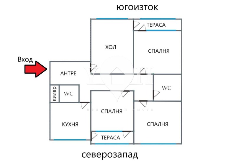 Продава МНОГОСТАЕН, гр. София, Обеля 2, снимка 2 - Aпартаменти - 47404354