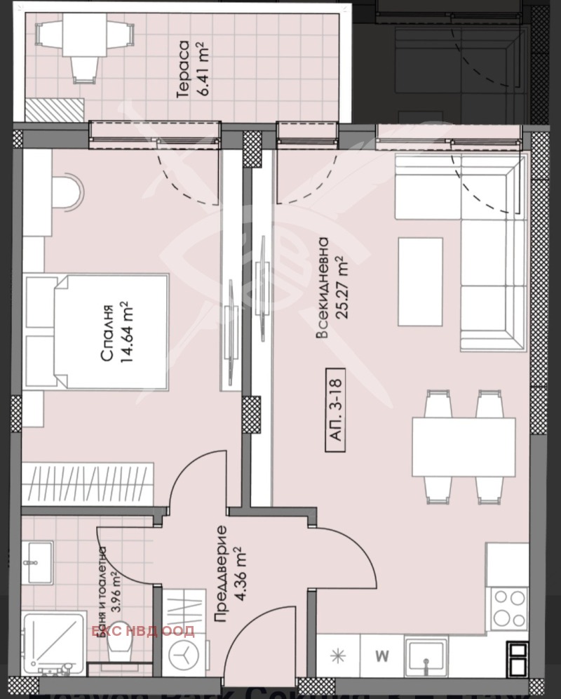 Продава 2-СТАЕН, гр. Пловдив, Остромила, снимка 1 - Aпартаменти - 46987567