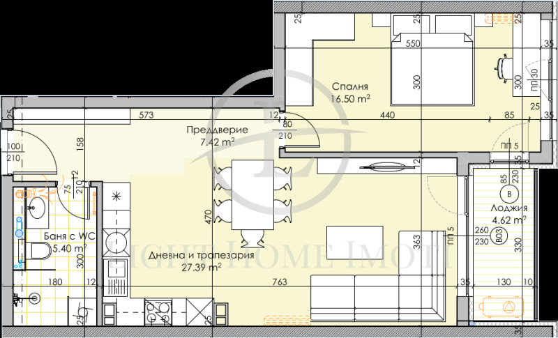 À vendre  1 chambre Plovdiv , Karchiyaka , 84 m² | 71162460 - image [5]