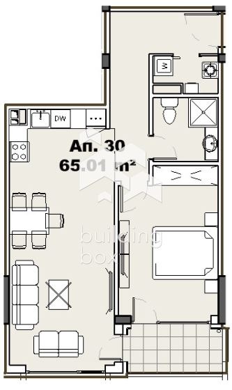 Продава 2-СТАЕН, гр. София, м-т Гърдова глава, снимка 12 - Апартаменти - 52445642