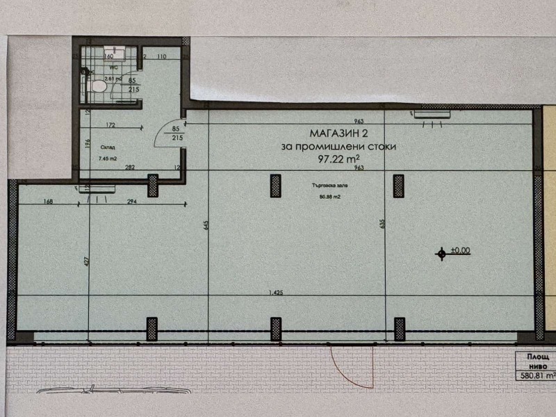 Продава  Магазин град Пловдив , Кършияка , 102 кв.м | 64626498