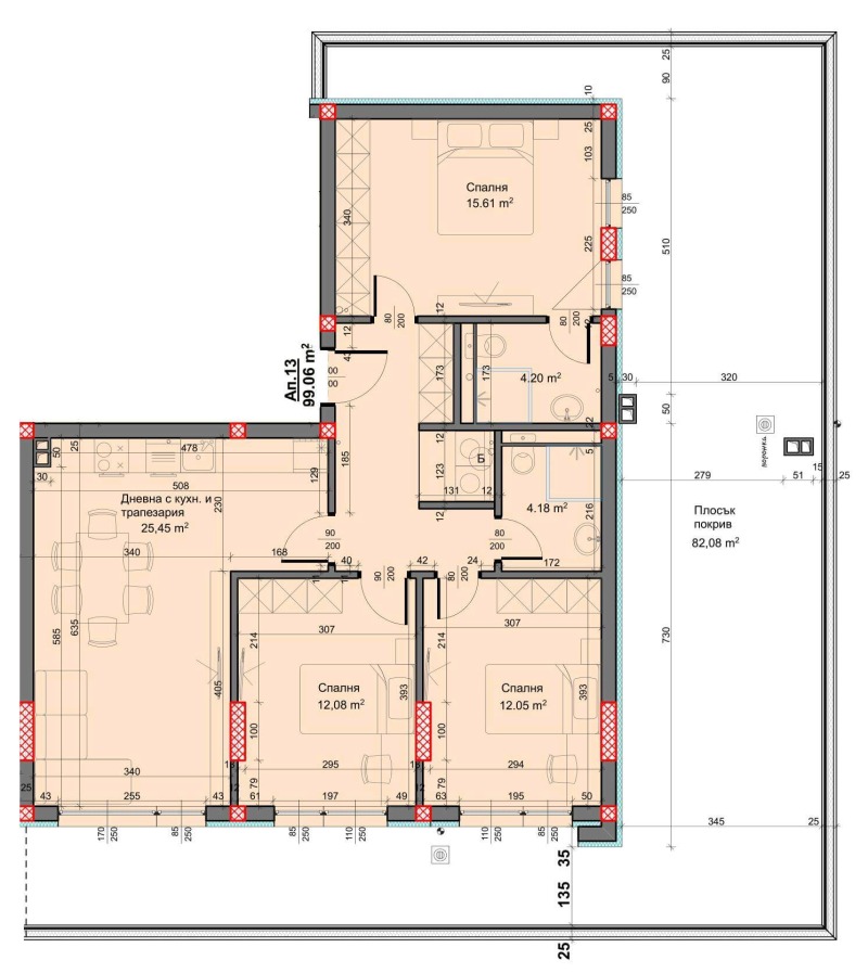 Продава 4-СТАЕН, гр. Варна, Възраждане 3, снимка 1 - Aпартаменти - 48992851