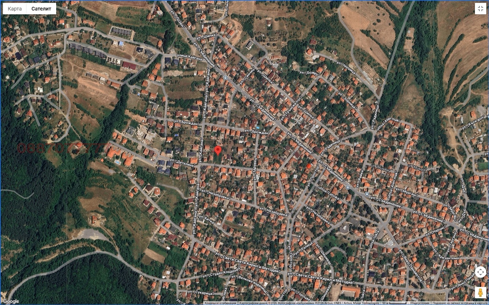 Продава ПАРЦЕЛ, гр. София, с. Лозен, снимка 3 - Парцели - 53981923