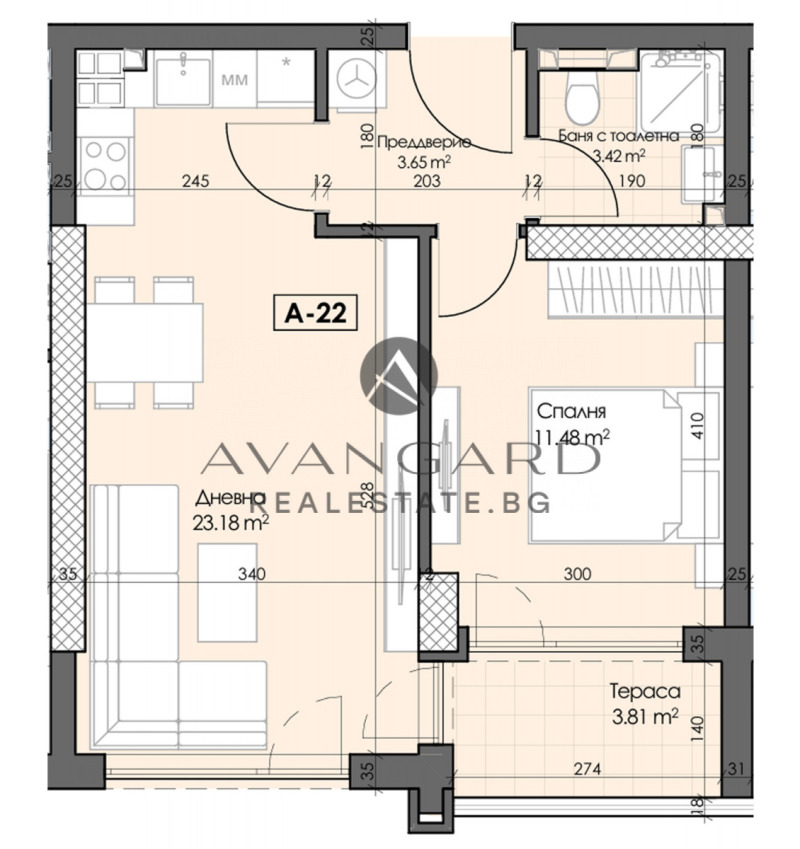 Продава  2-стаен град Пловдив , Кършияка , 66 кв.м | 37566336 - изображение [3]