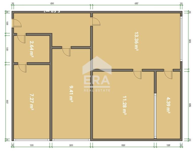 Продава  2-стаен град Силистра , Център , 54 кв.м | 72270055 - изображение [11]