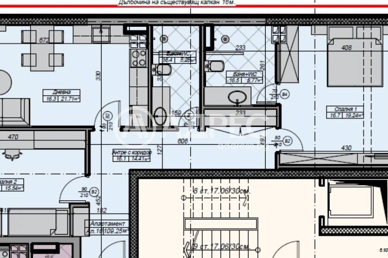 Zu verkaufen  2 Schlafzimmer Sofia , Hadschi Dimitar , 117 qm | 24507732