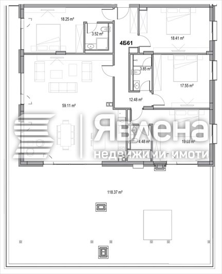 Продава МНОГОСТАЕН, гр. Пловдив, Христо Смирненски, снимка 2 - Апартаменти - 52619637