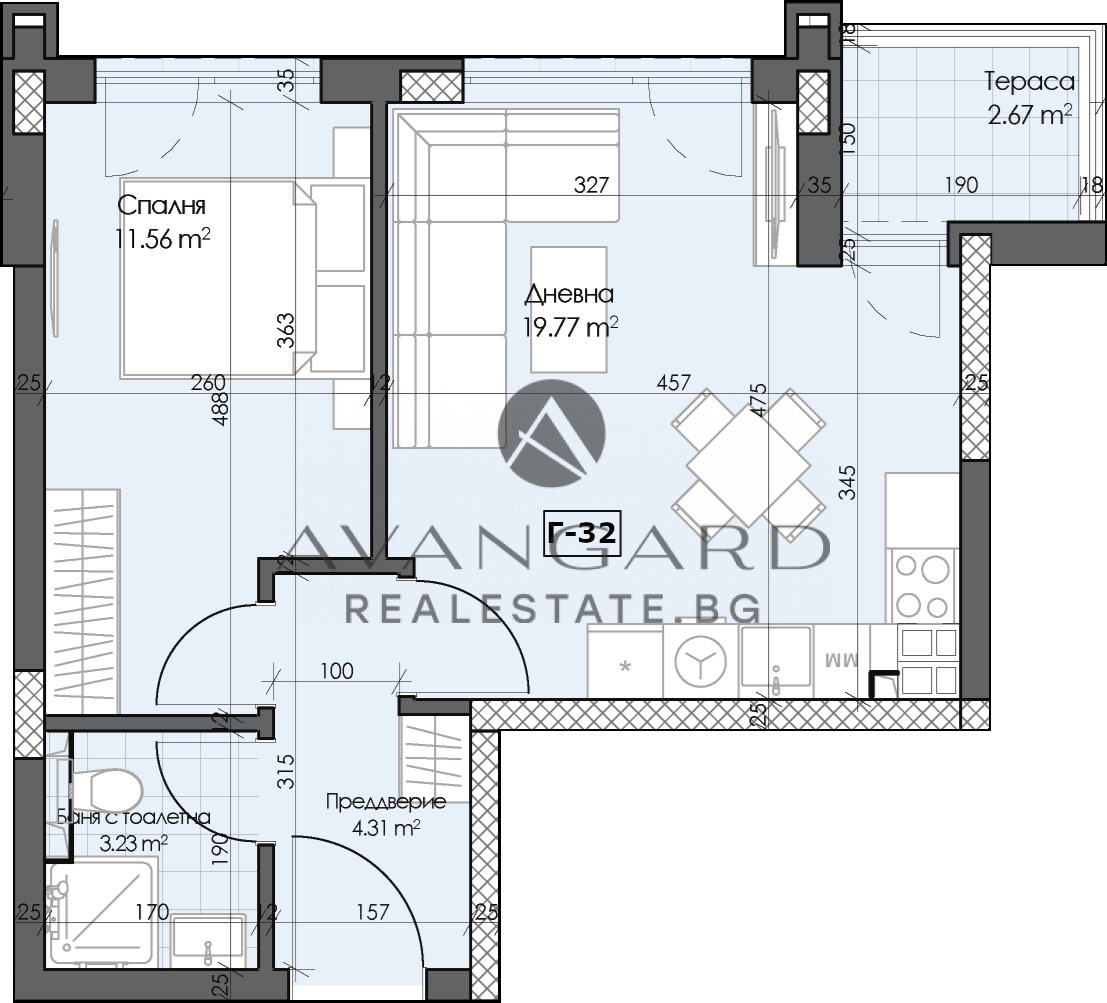 Продава 2-СТАЕН, гр. Пловдив, Кършияка, снимка 2 - Апартаменти - 49270365