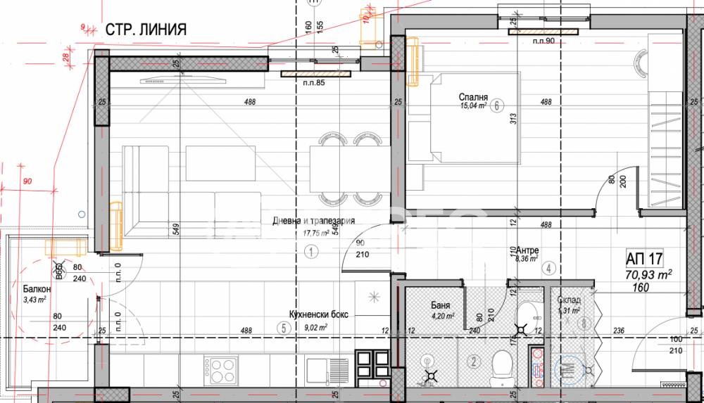 Продава 2-СТАЕН, гр. София, Слатина, снимка 2 - Апартаменти - 53165541