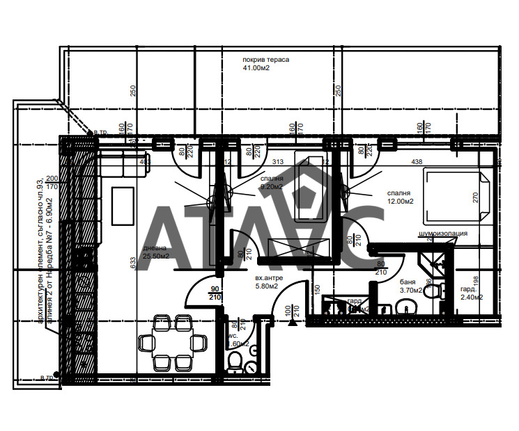 À venda  2 quartos Plovdiv , Komatevski vazel , 130 m² | 71076290