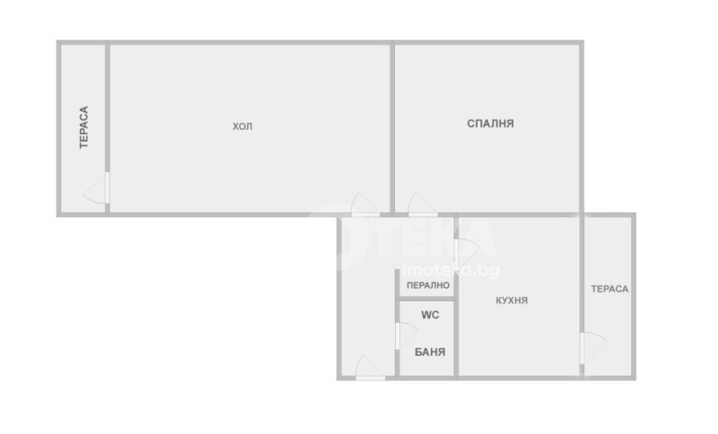 Продава 2-СТАЕН, гр. Варна, Цветен квартал, снимка 5 - Апартаменти - 52420522