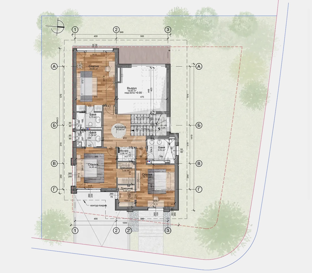 Продава КЪЩА, гр. София, Драгалевци, снимка 3 - Къщи - 53957210