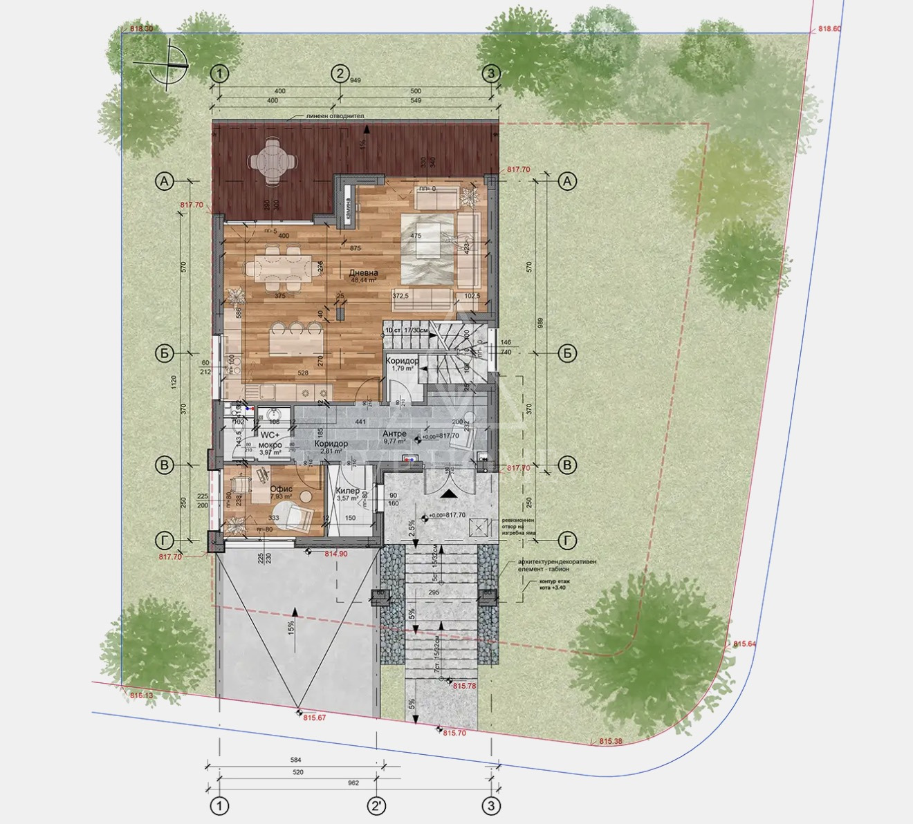 Продава КЪЩА, гр. София, Драгалевци, снимка 2 - Къщи - 53957210