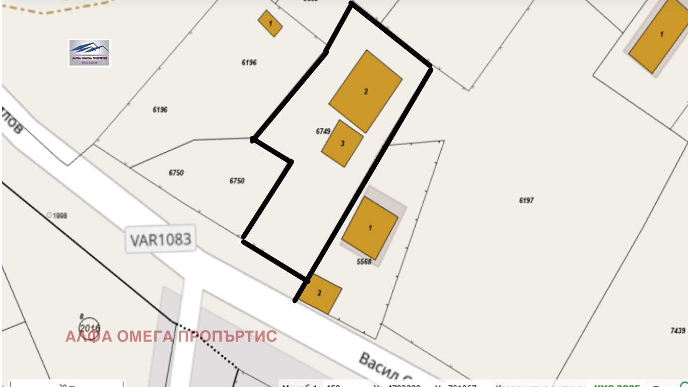 Продава ПАРЦЕЛ, гр. Варна, Виница, снимка 6 - Парцели - 55655320