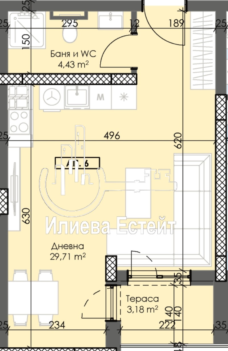 Продава 2-СТАЕН, гр. Пловдив, Тракия, снимка 9 - Aпартаменти - 47005982