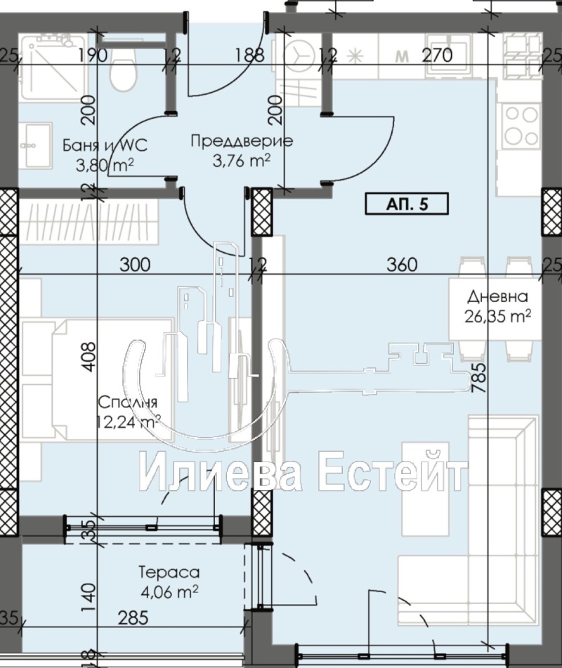 Продава 2-СТАЕН, гр. Пловдив, Тракия, снимка 11 - Aпартаменти - 47005982