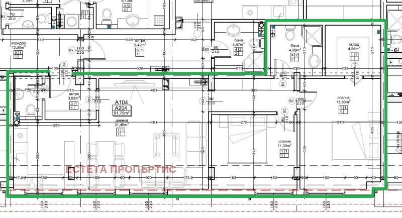 Продава 3-СТАЕН, гр. София, Малинова долина, снимка 2 - Aпартаменти - 49541468