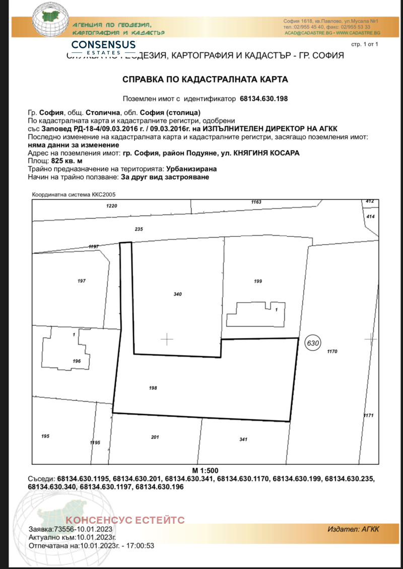 De vânzare  Complot Sofia , Poduiane , 2791 mp | 21778808