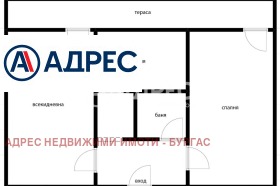 1 bedroom Slaveykov, Burgas 1