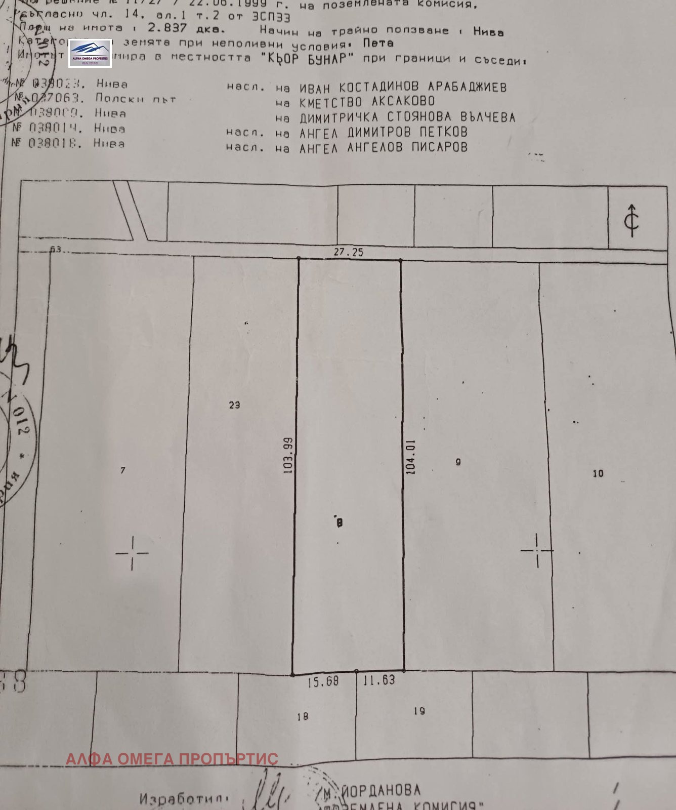 Продава ПАРЦЕЛ, гр. Аксаково, област Варна, снимка 2 - Парцели - 54562864