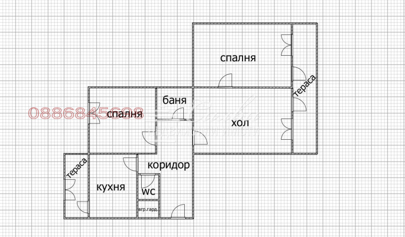 Продава 3-СТАЕН, гр. Шумен, Тракия