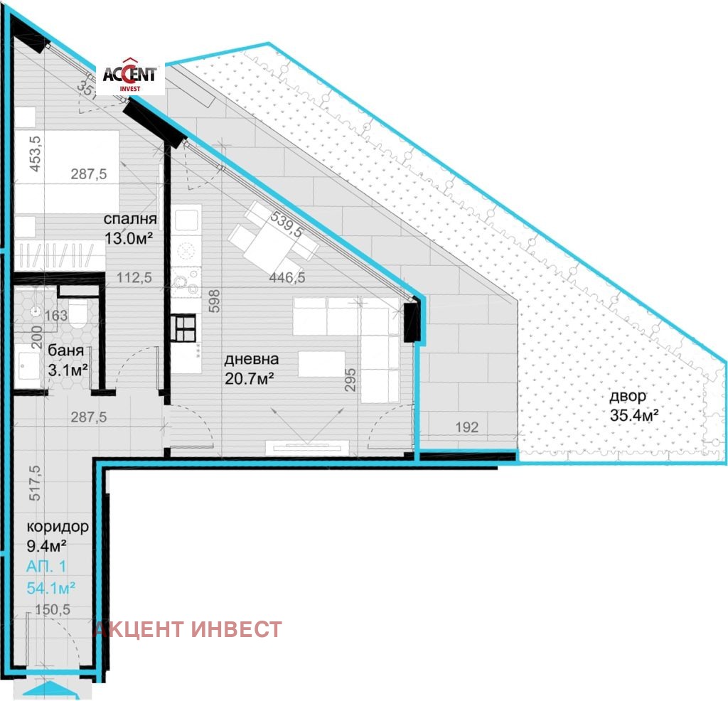 Продава 2-СТАЕН, гр. Варна, м-т Евксиноград, снимка 2 - Апартаменти - 50780839