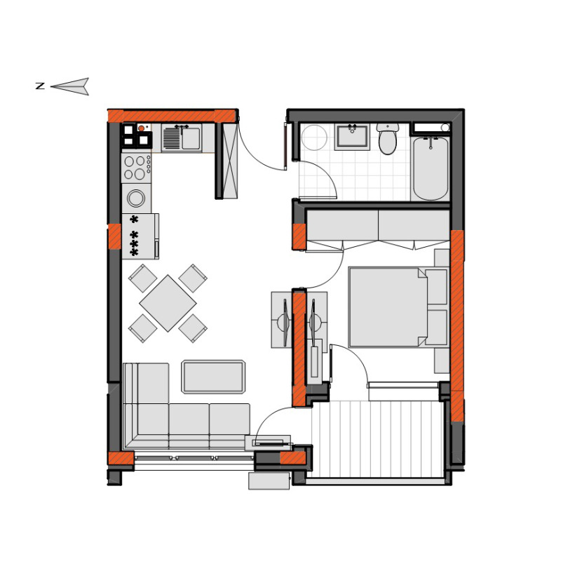 Продава 2-СТАЕН в град Стара Загора, Никола Петков - 61 кв.м / 67 485 € » 131 989.19 лв., ГЕОИНВЕСТ ООД