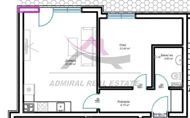 Продава 2-СТАЕН, гр. Варна, Възраждане 3, снимка 5 - Апартаменти - 54967657