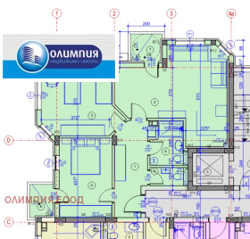 3-стаен град Русе, Широк център 1