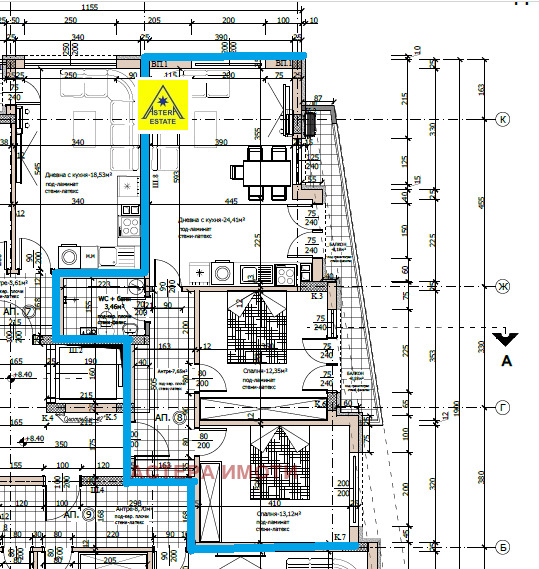 Продава 3-СТАЕН, гр. Благоевград, Еленово 2, снимка 6 - Апартаменти - 52138131