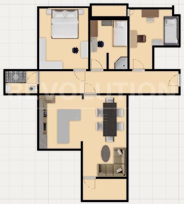 Продава 3-СТАЕН, гр. София, Хиподрума, снимка 8 - Апартаменти - 53247430