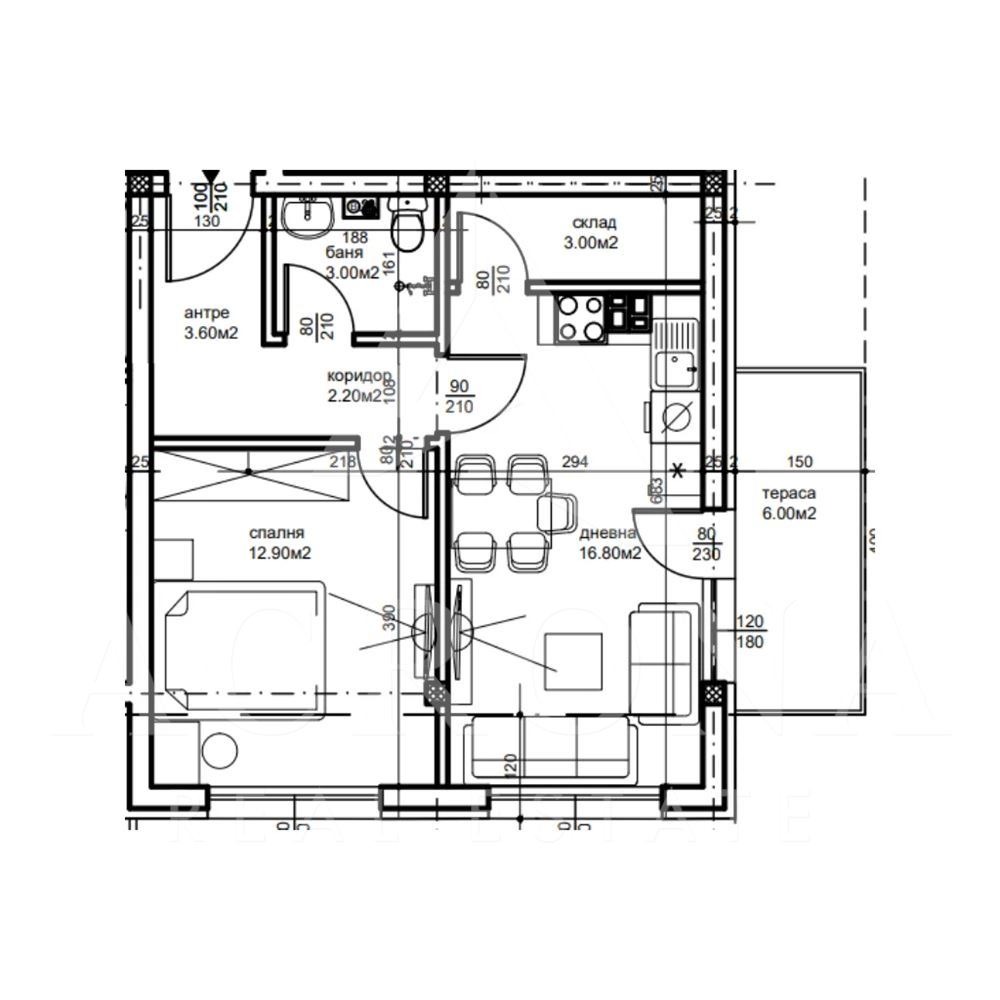 Продава 2-СТАЕН, гр. Пловдив, Беломорски, снимка 2 - Апартаменти - 53017236