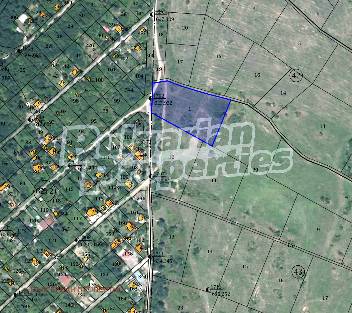 Продава ПАРЦЕЛ, с. Нови хан, област София област, снимка 3 - Парцели - 53613117